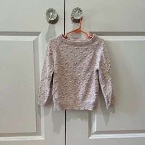 Jamie Kay size 5 raspberry fleck dotty knit